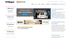 Desktop Screenshot of inlingua-beograd.com